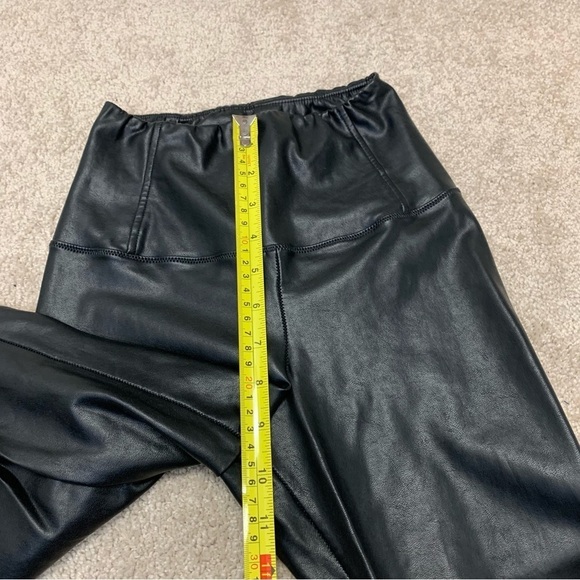 Aritzia Wilfred Black Daria faux Leather high waisted Legging XXS - Picture 9 of 12